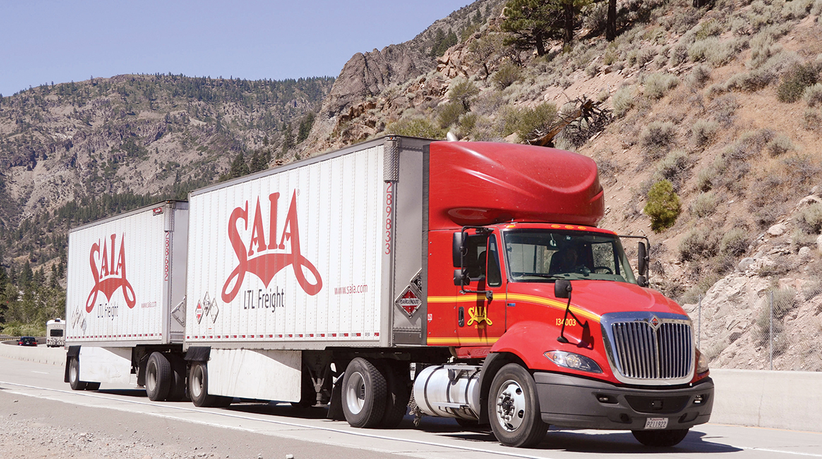 Saia Inc. truck