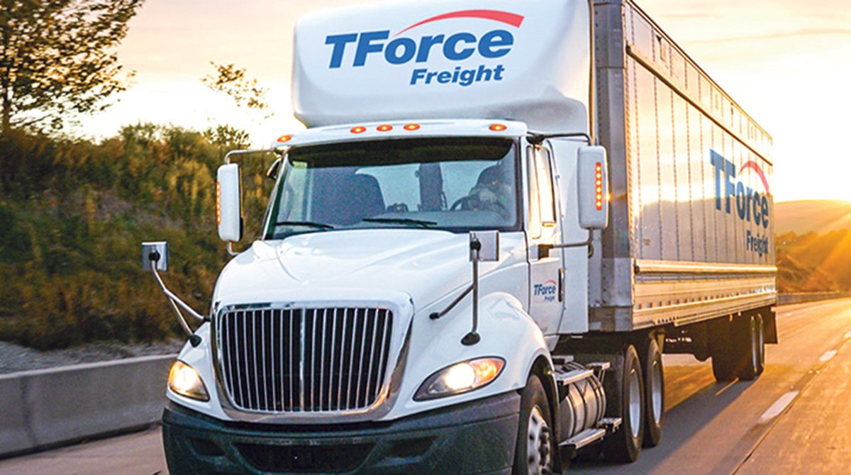 TForce Freight truck
