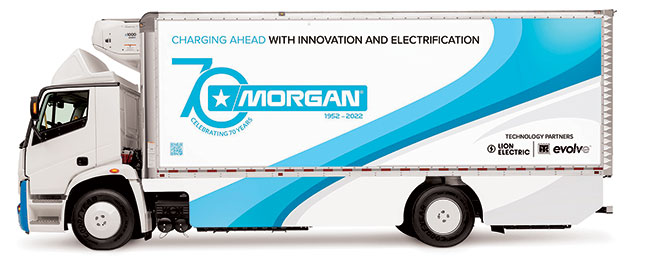 Morgan truck body