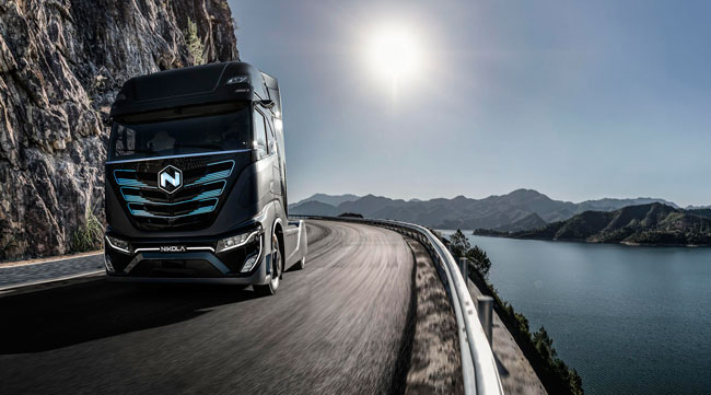  The battery-electric cabover Nikola Tre model will be the first Class 8 off Nikola's assembly line.