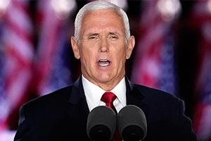 Vice President Mike Pence speaks at the Republican National Convention
