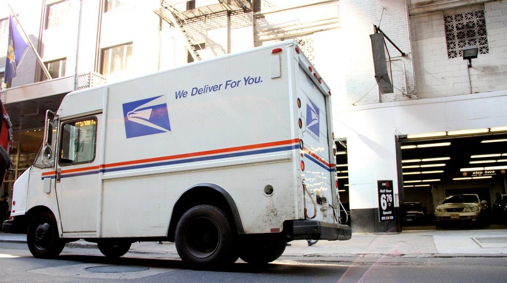 Postal Service Truck