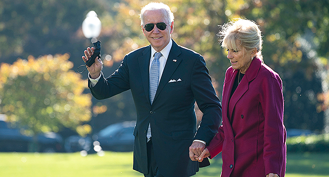 President Joe Biden and his wife Jill Biden