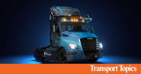 Daimler Unwraps Autonomous, Electric Demonstration Truck – Transport Topics
