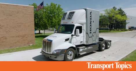 Honda Takes Wraps Off Class 8 Hydrogen FCEV Concept Truck – Transport Topics