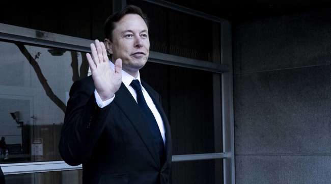 Elon Musk leaves court