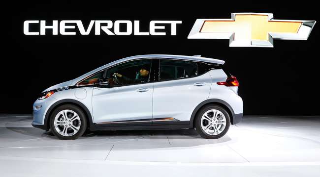 Chevy Bolt electric vehicle