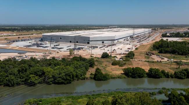Tesla's Gigafactory plant in Austin, Texas