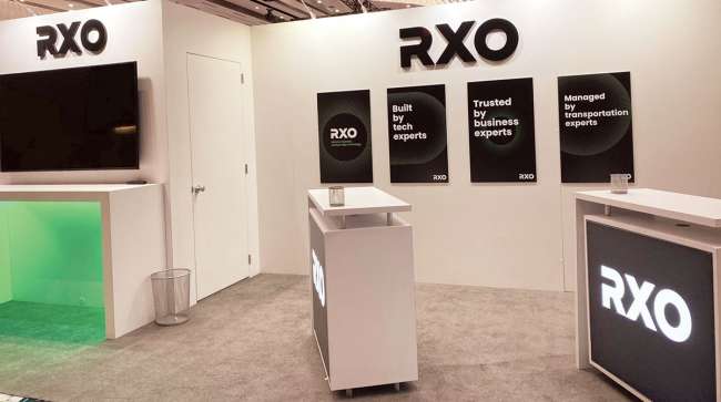 RXO booth at Manifest conference