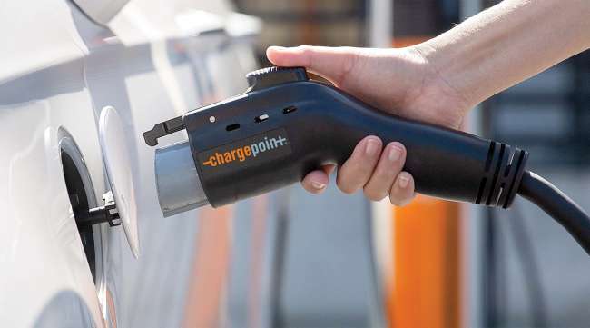 A ChargePoint charger