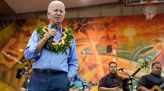 Joe Biden in Hawaii