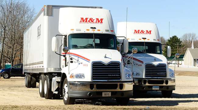 M&M Transport trucks