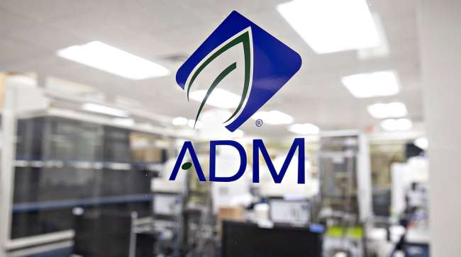 ADM sign at office in Illinois