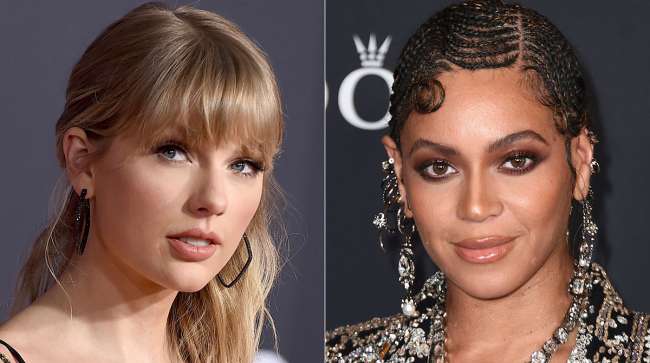 Taylor Swift and Beyonce