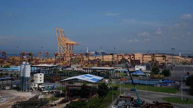 Sri Lanka port site