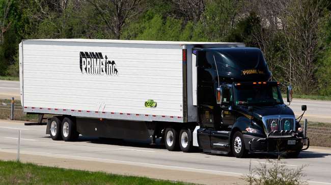 Prime Inc. truck
