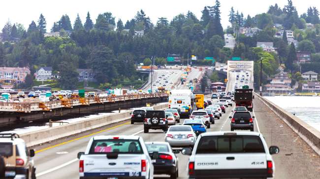 Traffic in Washington state