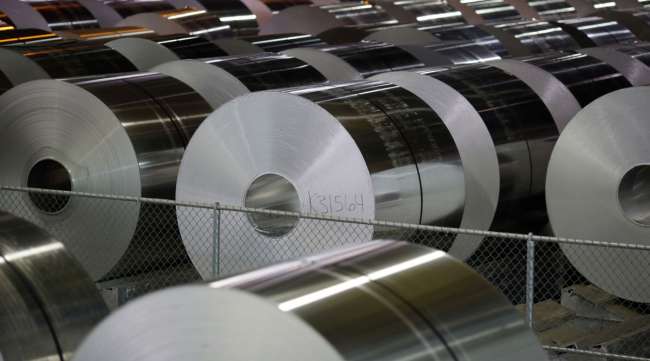 The U.S. has rolled back its aluminum tariffs on Canada.