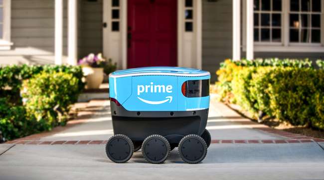 Amazon's self-driving robot