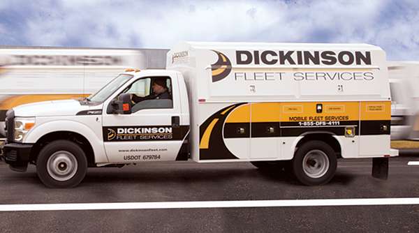 Dickinson Fleet Services service truck