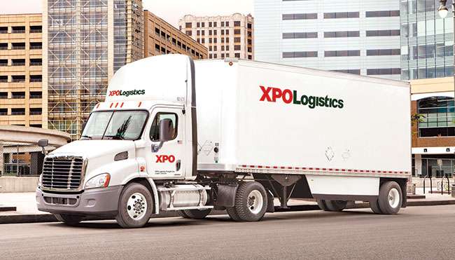 XPO Logistics truck