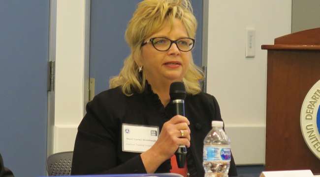 Sherri Garner Brumbaugh, president of Garner Transportation Group and second vice chair of American Trucking Associations