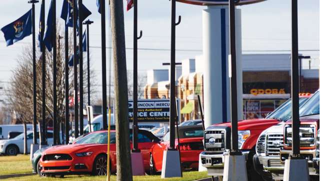 Car Sales Drop as Chip Shortages Stymie Buyers