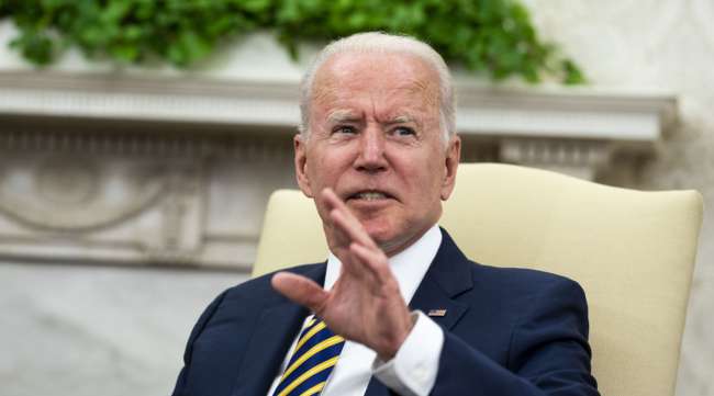 President Joe Biden's administration says it will not negotiate on climate initiatives in its next legislation.