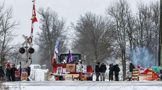 Belleville, Ontario, protest