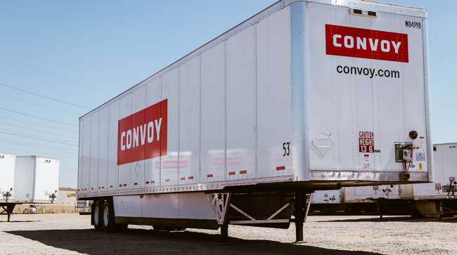 Convoy branded trailer