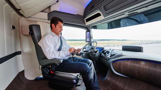 Daimler's autonomous Future Truck