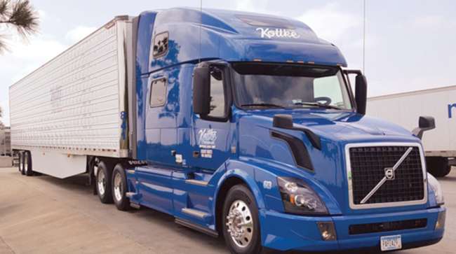 Kottke Trucking vehicle.