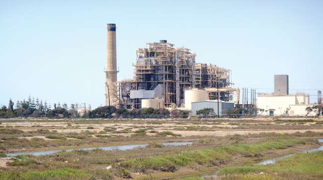 California electric power generating plant