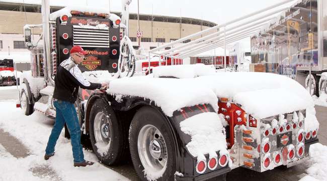Snowy Truck