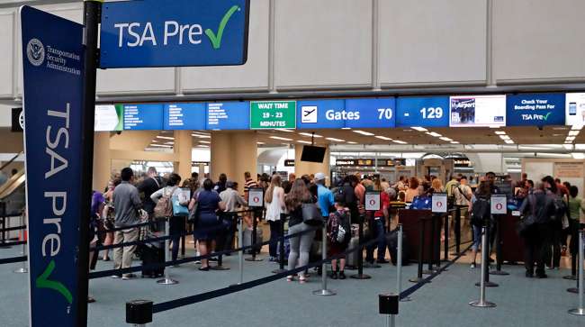 TSA Precheck at Orlando International Airport
