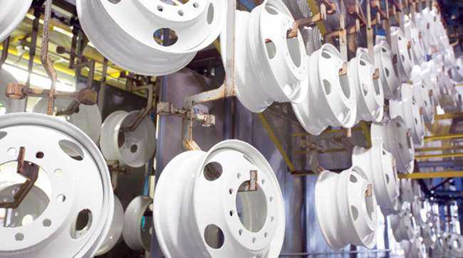 An Accuride steel wheel manufacturing facility