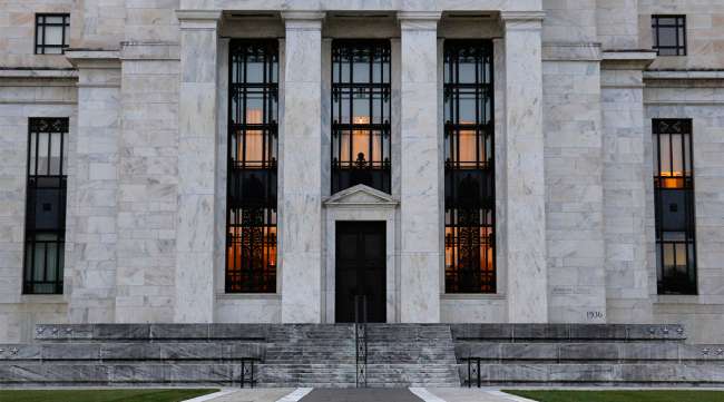 Federal Reserve building in Washington, D.C