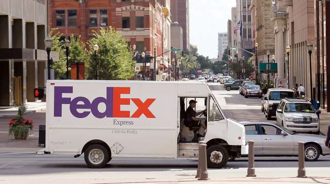 FedEx Express van