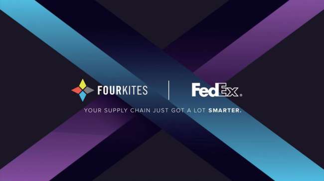 FourKites-FedEx logo combo