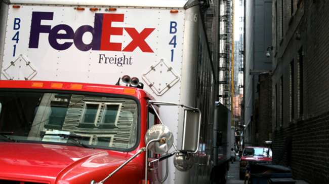 FedEx Freight truck