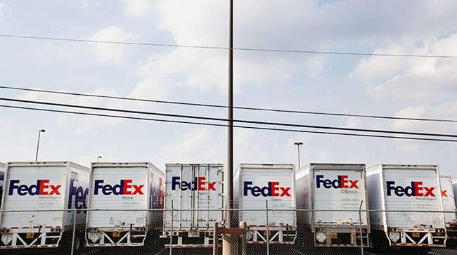 FedEx trailers