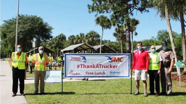 Florida thanks truckers