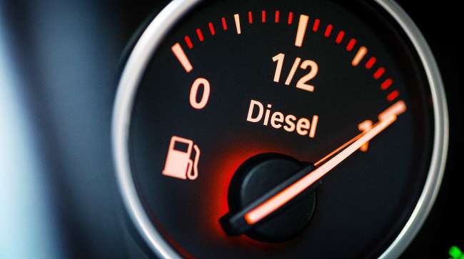 diesel fuel gauge