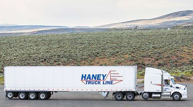 Haney Truck Lines truck