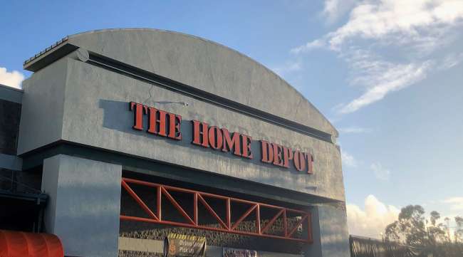 A Home Depot store is shown in Colma, Calif., on Jan. 16.