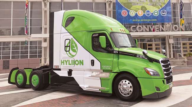 Hyllion truck