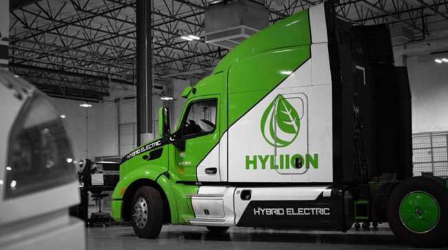 Hyllion truck