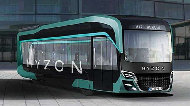 Hyzon vehicle