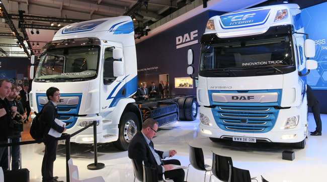 DAF trucks at IAA