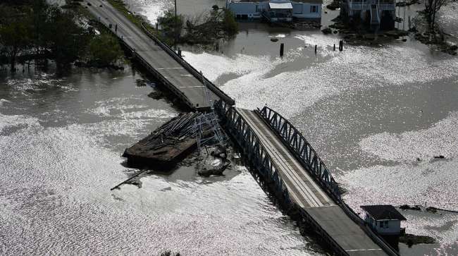 Louisiana bridge damage